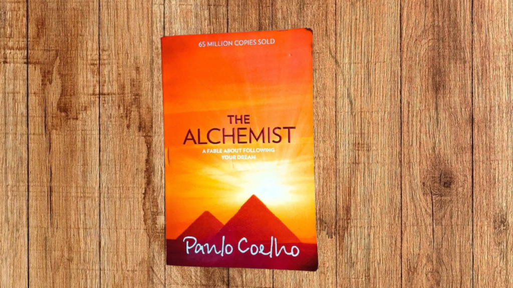 the novel written by Paulo Coelho . the alchemist